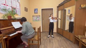 Алдакушева Анисья (9 лет) Исполняет : М. Ипполитов-Иванов. "Мелодия" К. Бом "Непрерывное движение"
