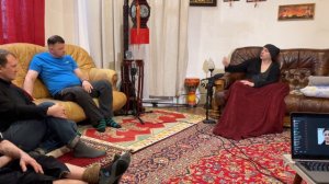 Карл Бергштрайссер и Бхакти Чайтанья Бхарати Свами (Чайтанья Сарасват Матх). Москва 23.01.2022