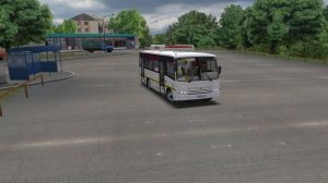 Omsi 2 Эсхар дачный маршрут на автобусе ПАЗ 3204