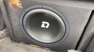 Активный сабвуфер DL Audio Piranha 12A в ваз 2114
