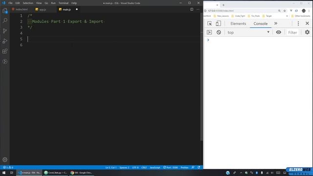 Learn ECMAScript 6 in Arabic #38 - Modules - Part 1 Import & Export смотреть онлайн