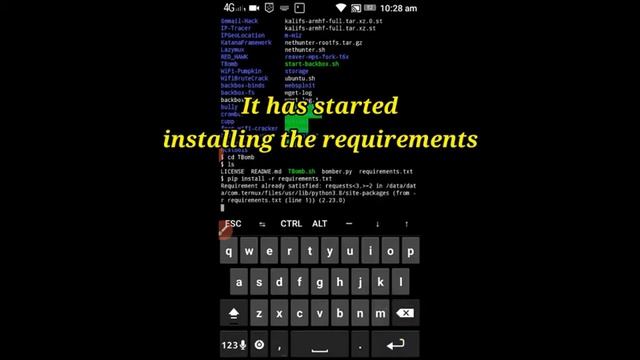 How to do call & Sms Bombing using termux смотреть онлайн