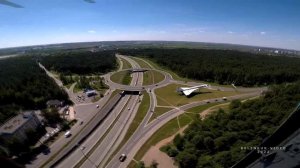 На вертолёте  вокруг самолёта  Ту-144 @belenkur