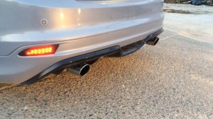 Звук выхлопа Ford Focus 3 Chip