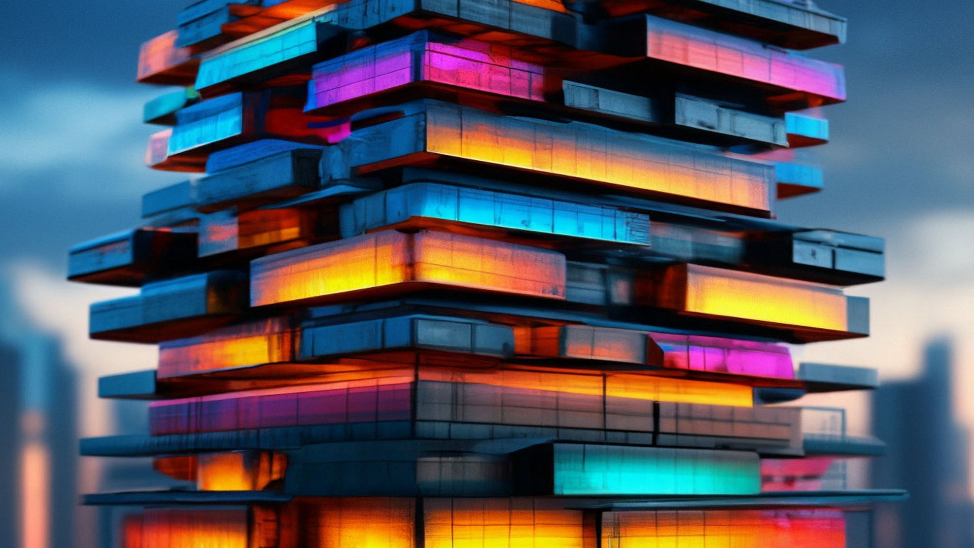 Соберу башенку. Stack #2