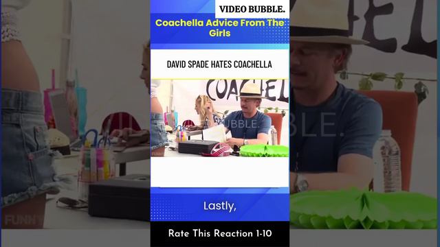 David Spade | Coachella Advice from the Girls | Snapchat Etiquette