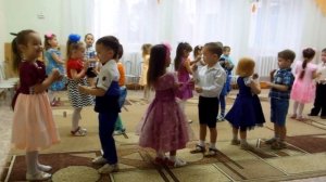 "Веселый каблучок" парный танец. Средняя группа.