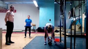 Майская - 100 махов гири 24кг