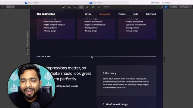 Design without Limits: Your Journey with Webflow Website Builder.