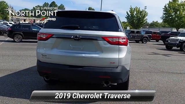 Used 2019 Chevrolet Traverse RS, Winston-Salem, NC T5268B смотреть онлайн