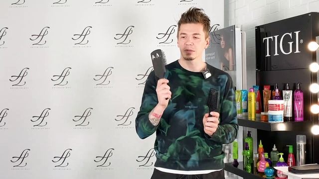 Обучение начинающих парикмахеров: УРОК 5 - ПРАВИЛЬНЫЕ РАСЧЕСКИ. Артем Любимов.