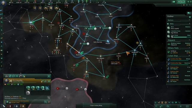 Stellaris: Devouring Swarm (part 1) смотреть онлайн