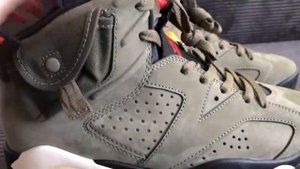 Обзор подделки Travis Scott Nike Air Jordan 6
