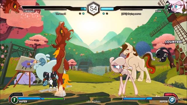Them's Fightin' Herds Gameplay (PC HD) [1080p60FPS] смотреть онлайн
