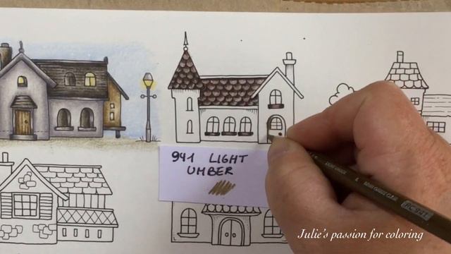 WORLDS OF WONDER by Johanna Basford - prismacolor pencils - part 1 смотреть онлайн