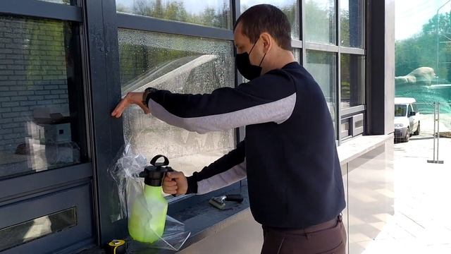 Как клеить бронепленку на стекло своими руками смотреть онлайн