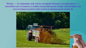 Минеральное питание растений. Значение воды