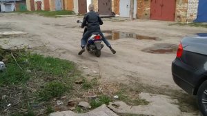 Грузики для скутера | тяжёлые или лёгкие? | замер скорости скутера | прикол со скутером