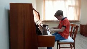 Т. Уманский. "Серфинг в бурном море"/ исп. Даниил