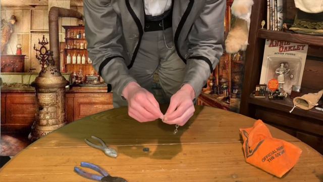 How To Make Your Very Own Chain Fob for Your Pocket Watch / Victorian Era Jewelry