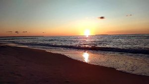 закат на балтийском море