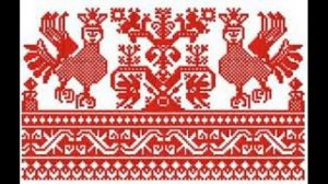 урок ИЗО 5 кл вышивка