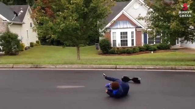 5 МИНУТ СМЕХА  Приколы на ГИРОСКУТЕРАХ! Выпуск №6 от 17 апреля 2017 смотреть онлайн