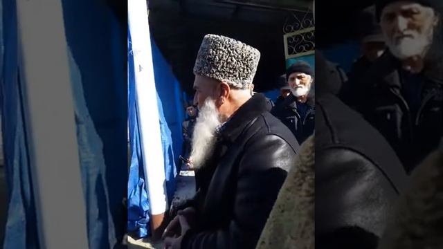 Шейх Мух1аммад Расул в Туршунае на похоронах. смотреть онлайн