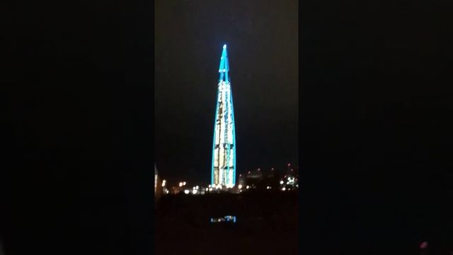 Самое высокое здание в Европе. Газпром. Лахта. смотреть онлайн