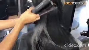 Выпрямление волос паровым утюжком Steam Styler