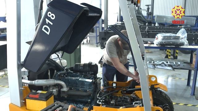 На Чебоксарском заводе силовых агрегатов начали сборку новой коммунальной техники смотреть онлайн