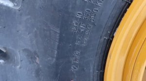 Какое давление в шинах 17.5-25? Пример на новом погрузчике LONKING CDM833
