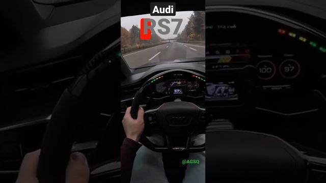 Audi RS7 2021 950HP top speed on German Autobahn AutoTopNL - Audi RS7 Hit 321 Km/H