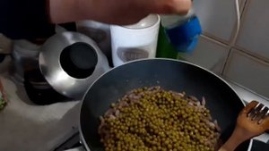 итальянский рецепт, макароны с горошком