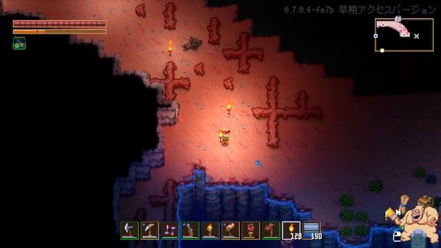 見下ろし型テラリアっぽいゲーム「Core Keeper」１年ぶりに参加者募集型マルチプレイ　その４ смотреть онлайн