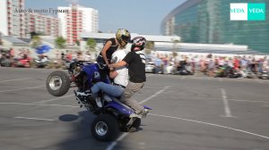 Авто-мото шоу с дрифтом от Уфимских райдеров и Стантрайдинг команды OBMORROK RACING в Уфе. Часть 1