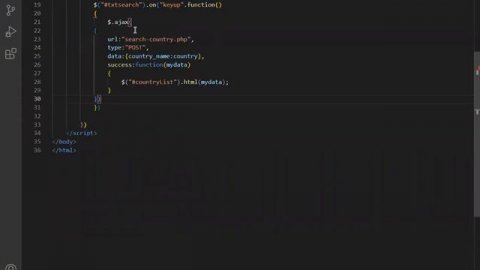 Autocomplete Textbox with PHP AJAX in Urdu / Hindi
