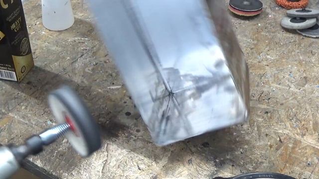 Полировка труднодоступных мест. Муслиновые круги и войлочные головки.