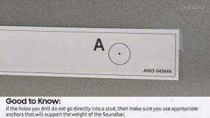 How To Wall Mount Your HW-M450 Flat Soundbar | Samsung US