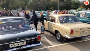 Выставка ретроавтомобилей в г. Подольск | #КраснаяГорка, #Подольск