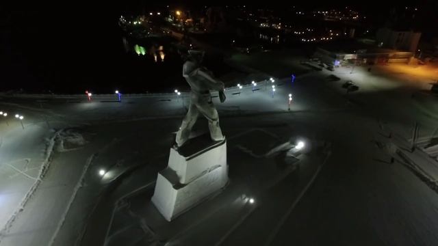 Североморск. Новое 2016. Severomorsk. DJI Phantom 3 Professionan