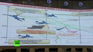 Пресс-конференция представителей минобороны России по крушению Boeing-777