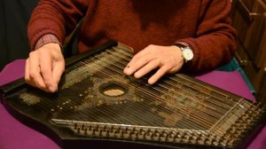 Greensleeves played on a 6 Chord-Zither