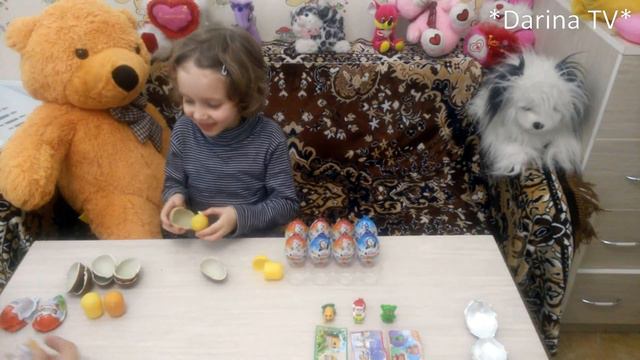 КИНДЕР СЮРПРИЗЫ !!! ПОКУПКА, РАСПАКОВКА. Kinder Surprise смотреть онлайн