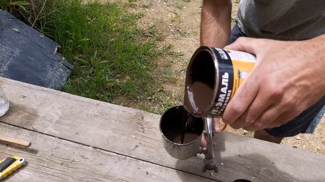 Правильная ПОКРАСКА рамы ворот. Своими руками. смотреть онлайн