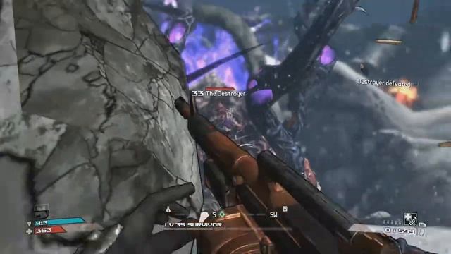 Borderlands How To Beat The Destroyer Walkthrough Destroy The Destroyer Gameplay Commentary HD смотреть онлайн