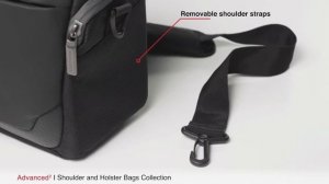 Manfrotto Advanced2 Shoulder and Holster Bags   Tutorial Video