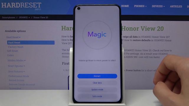 How to Wipe Cache Partition on Honor View 20 - Reset Cache Files