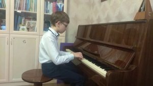 И.С. Бах, Двухголосная инвенция до-мажор