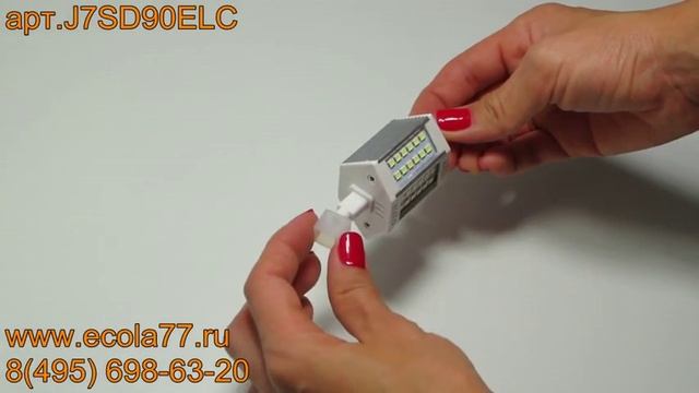 Ecola Projector LED Lamp Premium 9,0W F78 220V R7s 6500K (алюм. радиатор) 78x32x51 J7SD90ELC смотреть онлайн